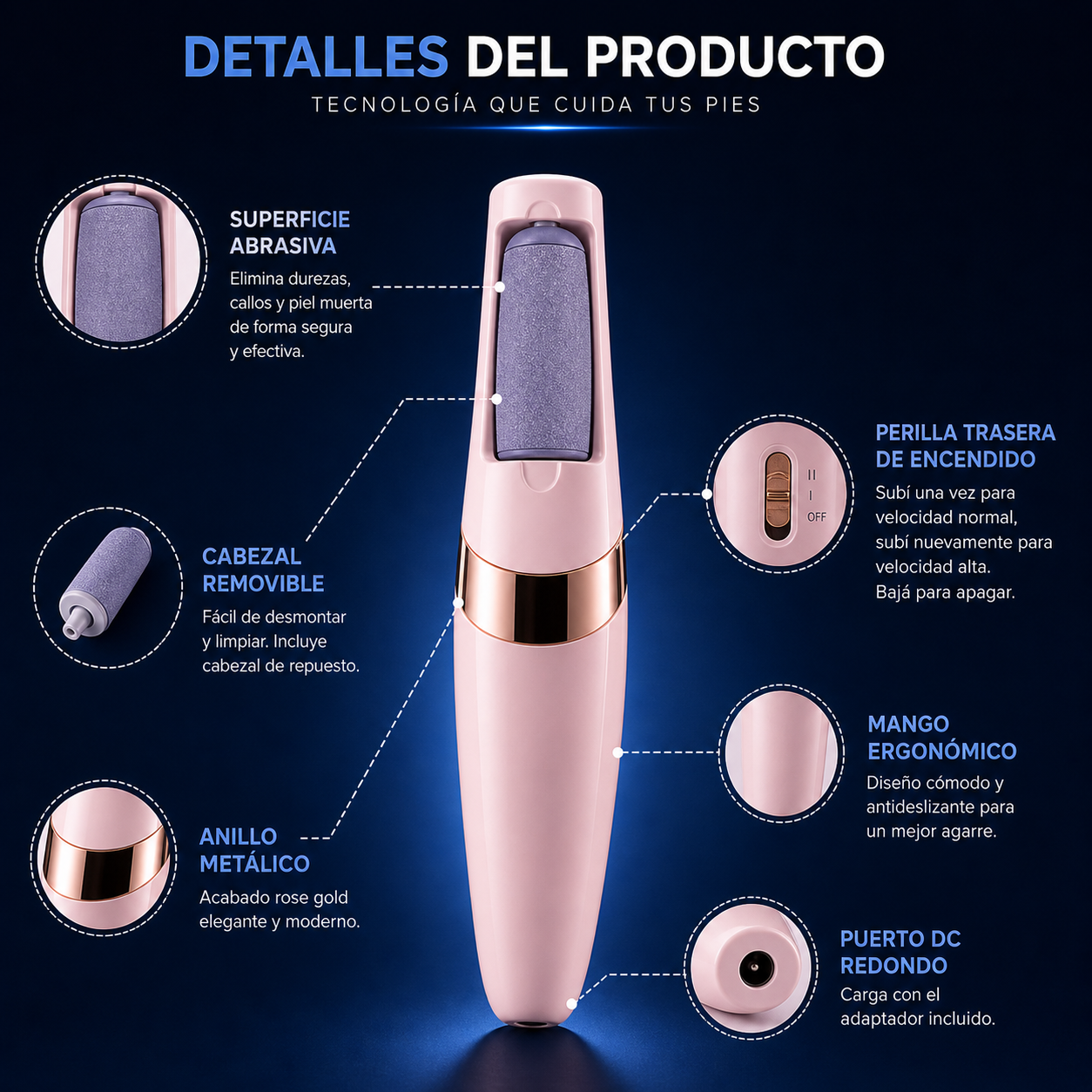 Removedor de Callos Exfoliante
