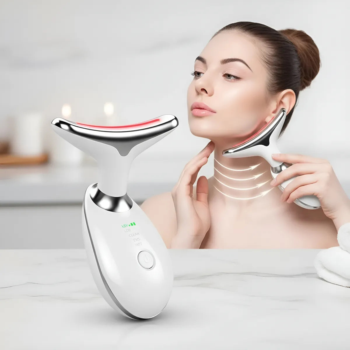 Masajeador Facial LED
