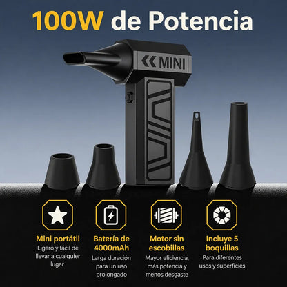 Mini Sopladora 5 Cabezales